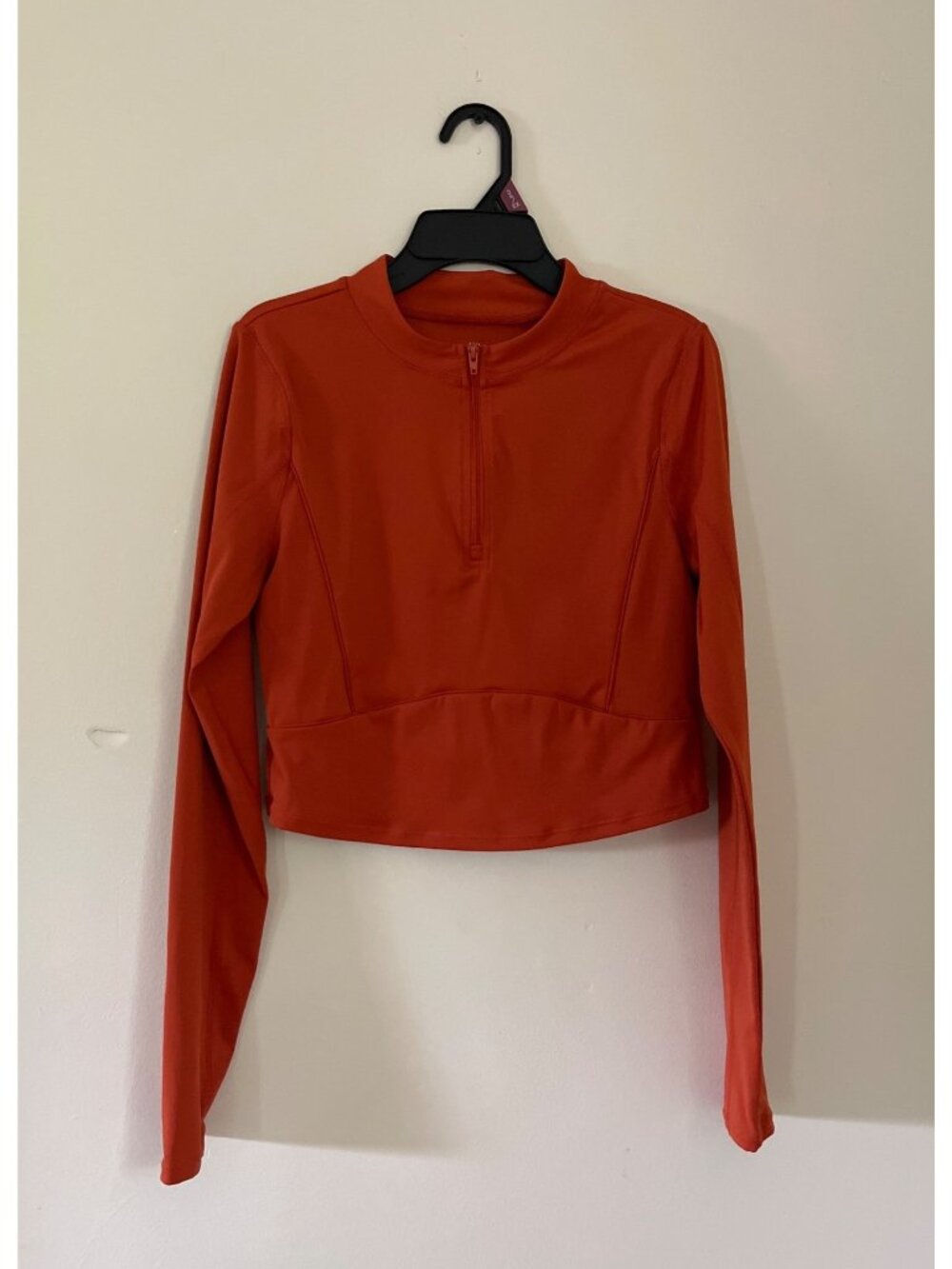 Pacsun Active Girls Medium Quarter Zip Activewear Long Sleeve Jacket